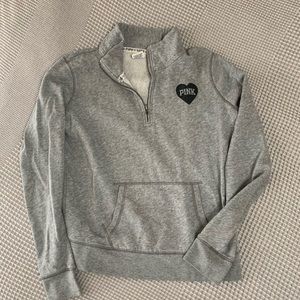 Victoria’s Secret PINK Quarter-zip Sweatshirt